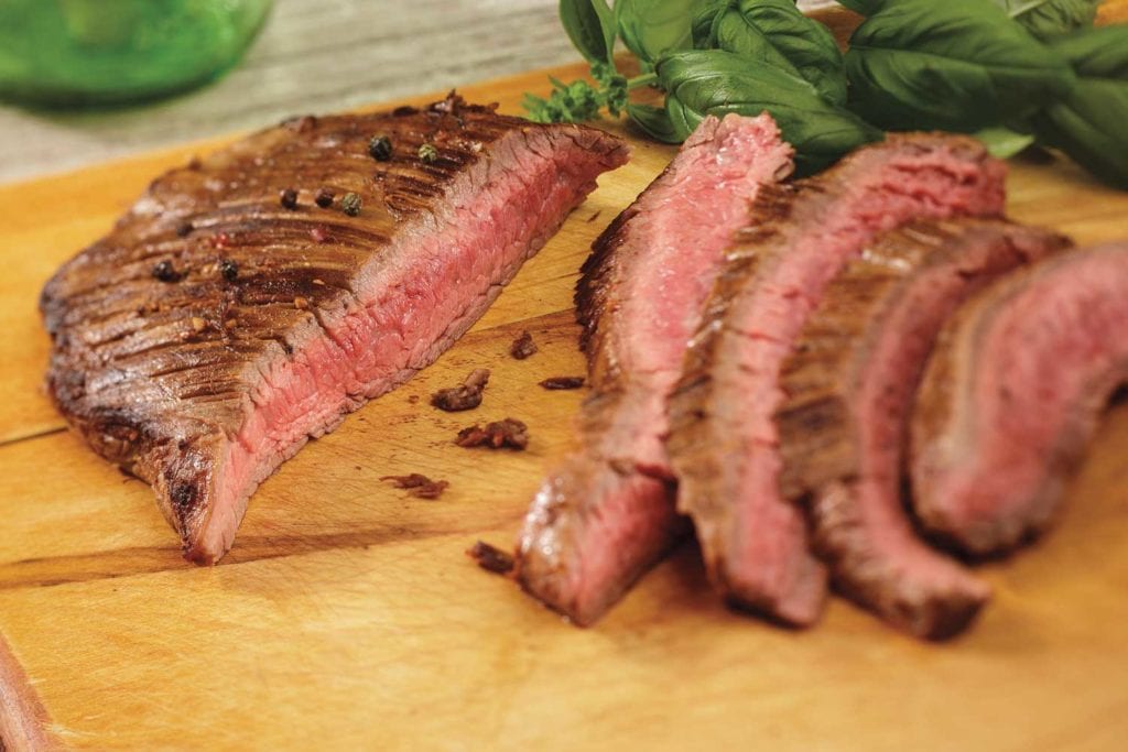 LIME-MARINATED FLANK STEAK