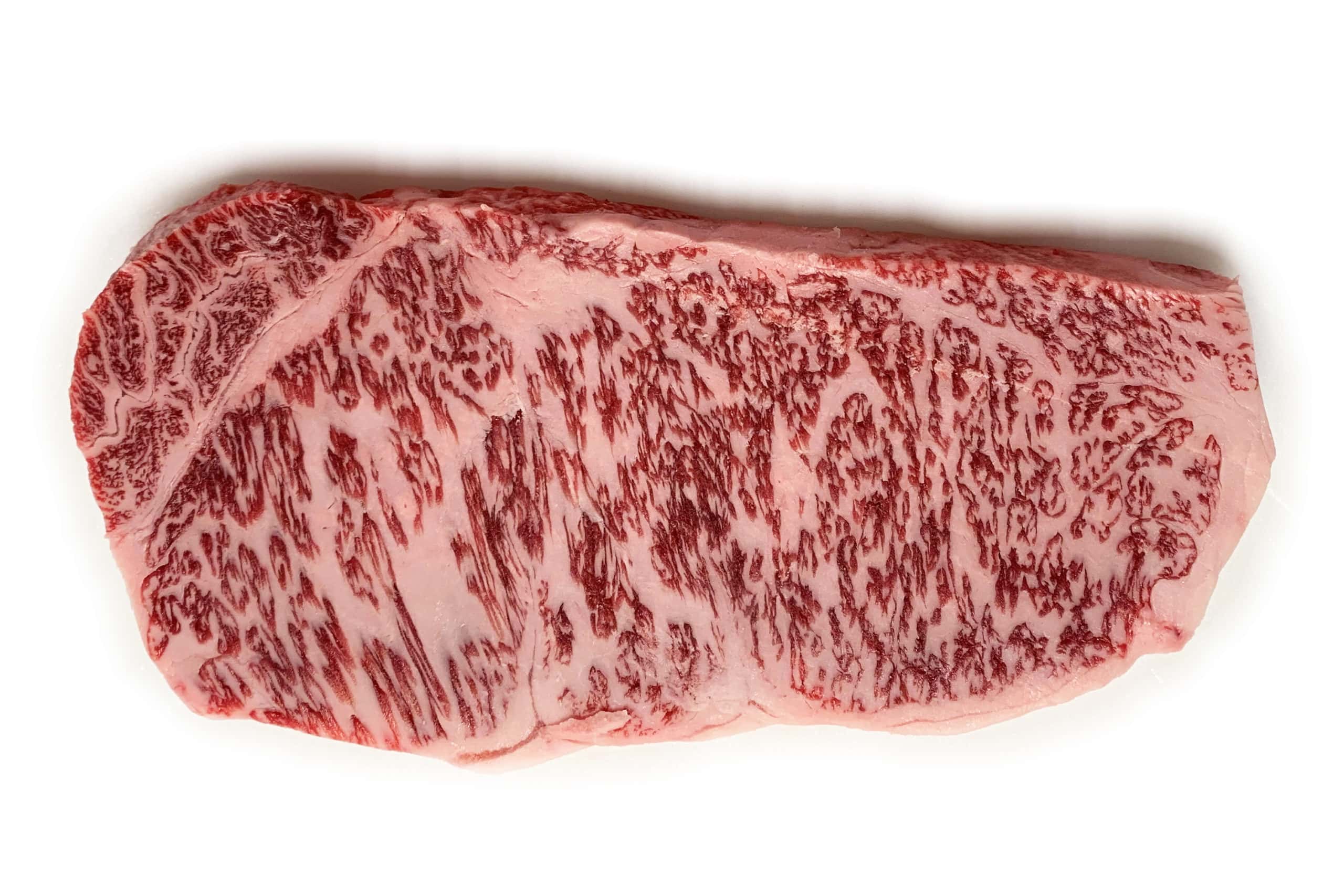 Japanese A5 Wagyu New York Strip Steak, 12oz - West Coast Prime Meats