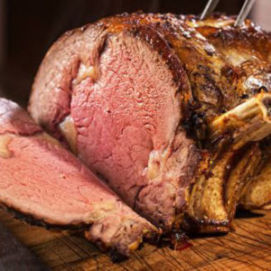 Choice Angus Bone-In Standing Rib Roast (4-Bone)