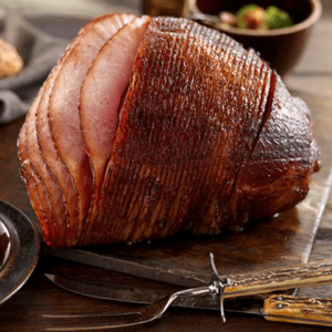 Nueske Applewood Smoked, Spiral Sliced, Bone In Ham (Fresh)